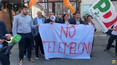 Presidio PD davanti alla Rai, Schlein: "TeleMeloni nasconde il voto ai cittadini"