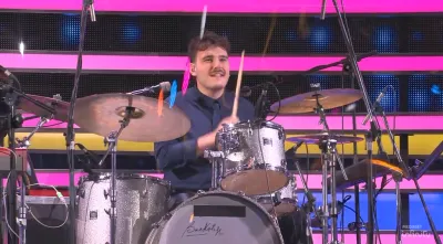 La ruota della fortuna: chi è il batterista della band Diego Fornaciari