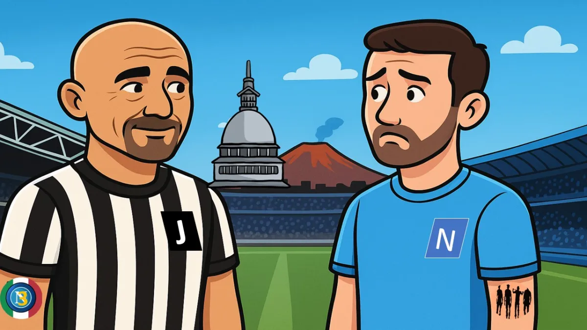 Tatuaggio Spalletti vs tatuaggio Manna: Napoli e il complesso d’inferiorità verso la Juve