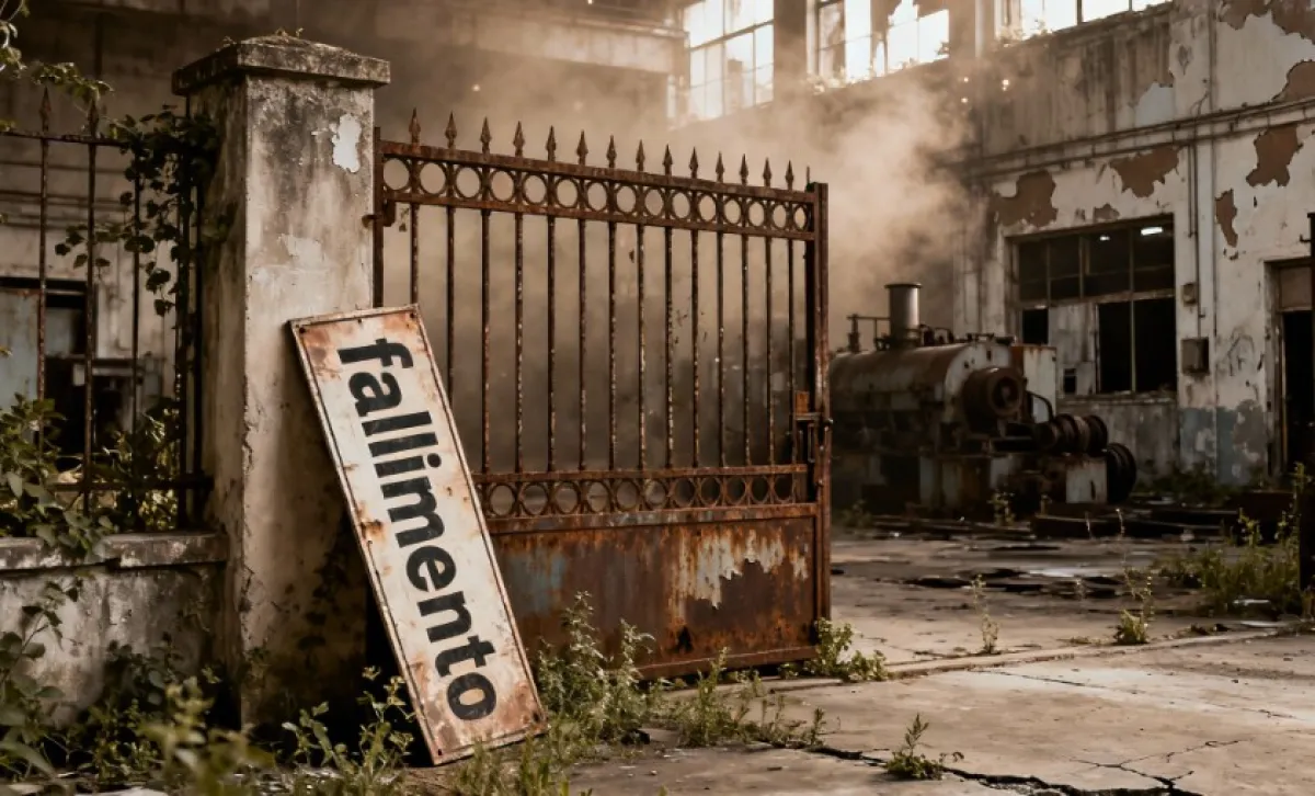 Fallimenti e chiusure: la desertificazione produttiva italiana nascosta dai giornali di sistema