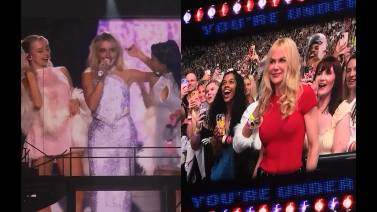 Nicole Kidman "arrestata": l'attrice catturata da Sabrina Carpenter fa impazzire i fan