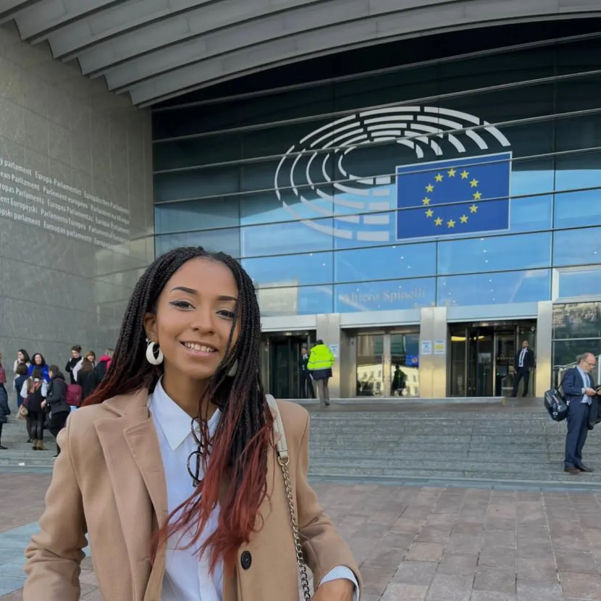 Mia Diop, a 23 anni vicepresidente della Regione Toscana