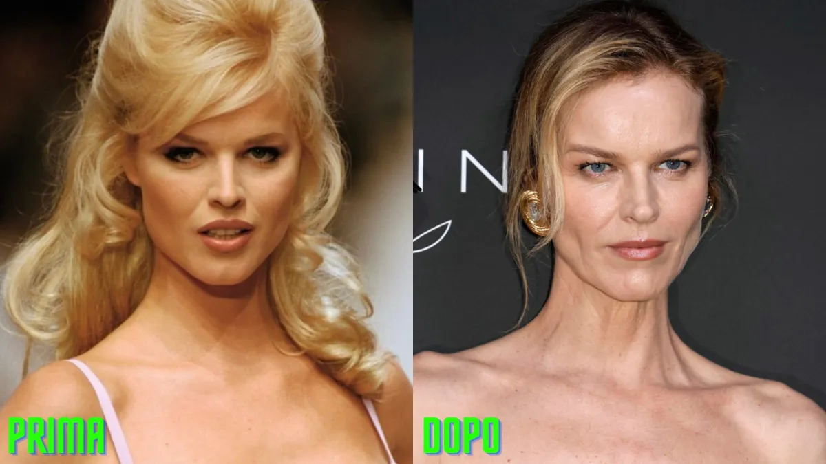 Eva Herzigova è rifatta? Il confronto tra le foto prima e dopo