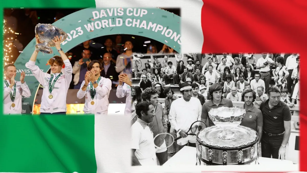 Le vittorie dell'Italia in Coppa Davis: dalla prima storica impresa del Cile con Panatta alle più recenti con Sinner