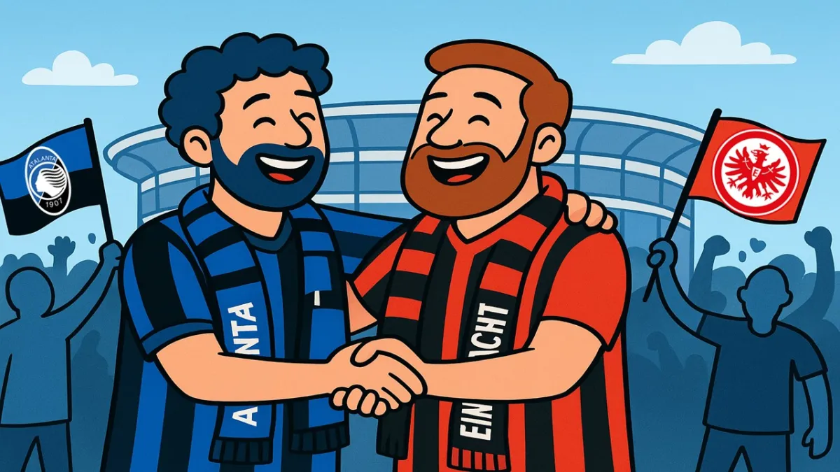 Eintracht Francoforte vs Atalanta: storia del gemellaggio e precedenti 