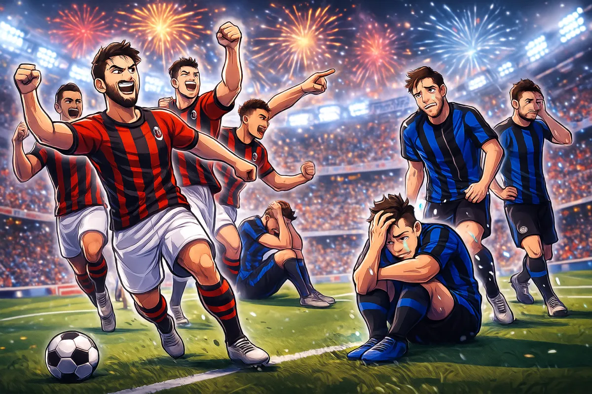 Quando conta vince il Milan: l’Inter fallisce gli esami che pesano