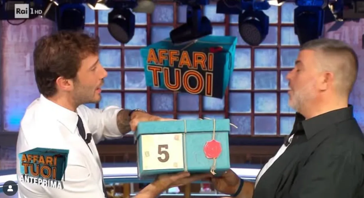 Chi è Ronny della Toscana, concorrente di Affari tuoi del 26 novembre?
