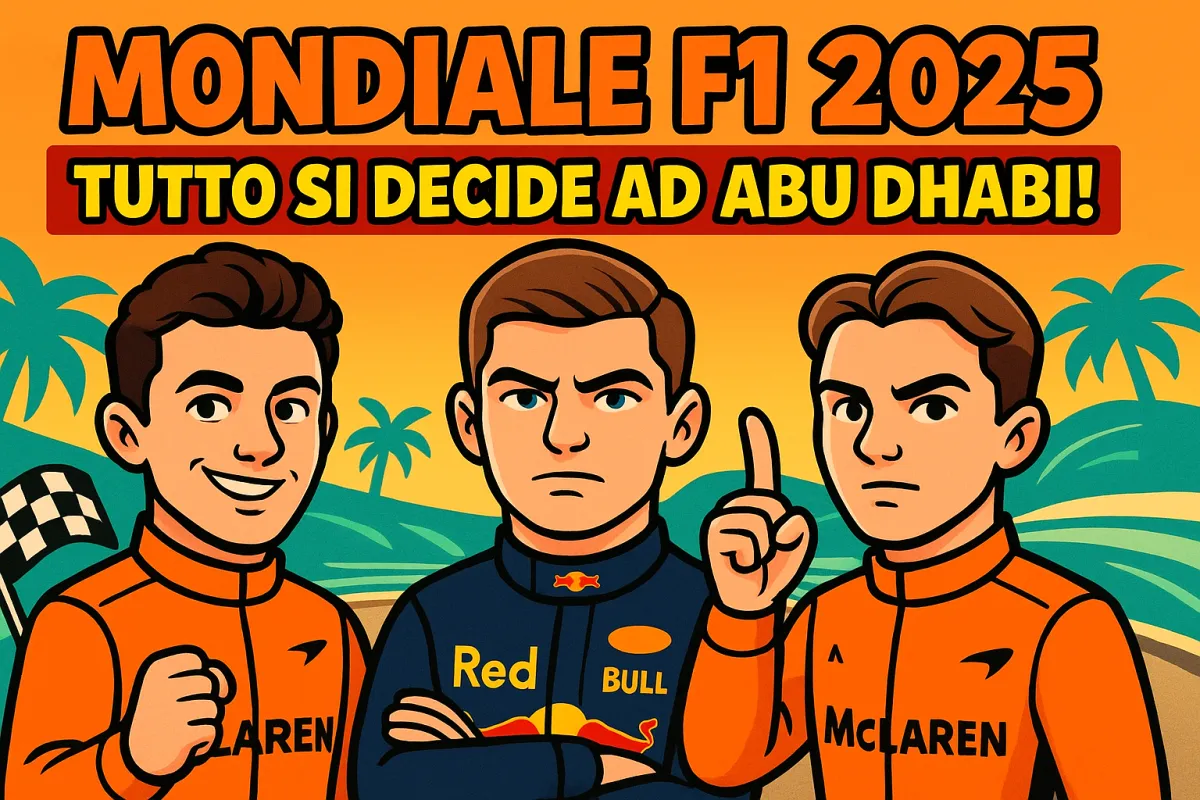 Mondiale F1 2025: tutto si decide ad Abu Dhabi! Tutte le combinazioni da brivido per il titolo piloti