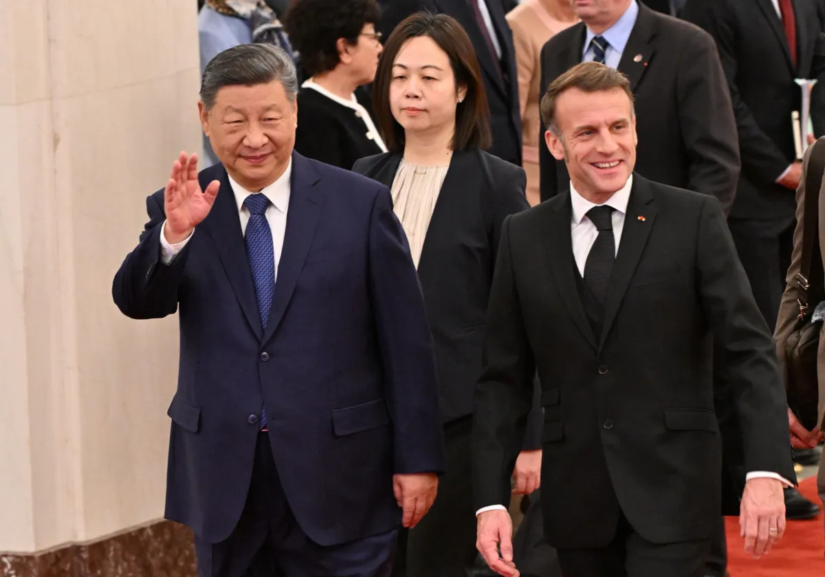 Macron in Cina, dalla guerra in Ucraina al commercio: la bussola geopolitica punta a Est