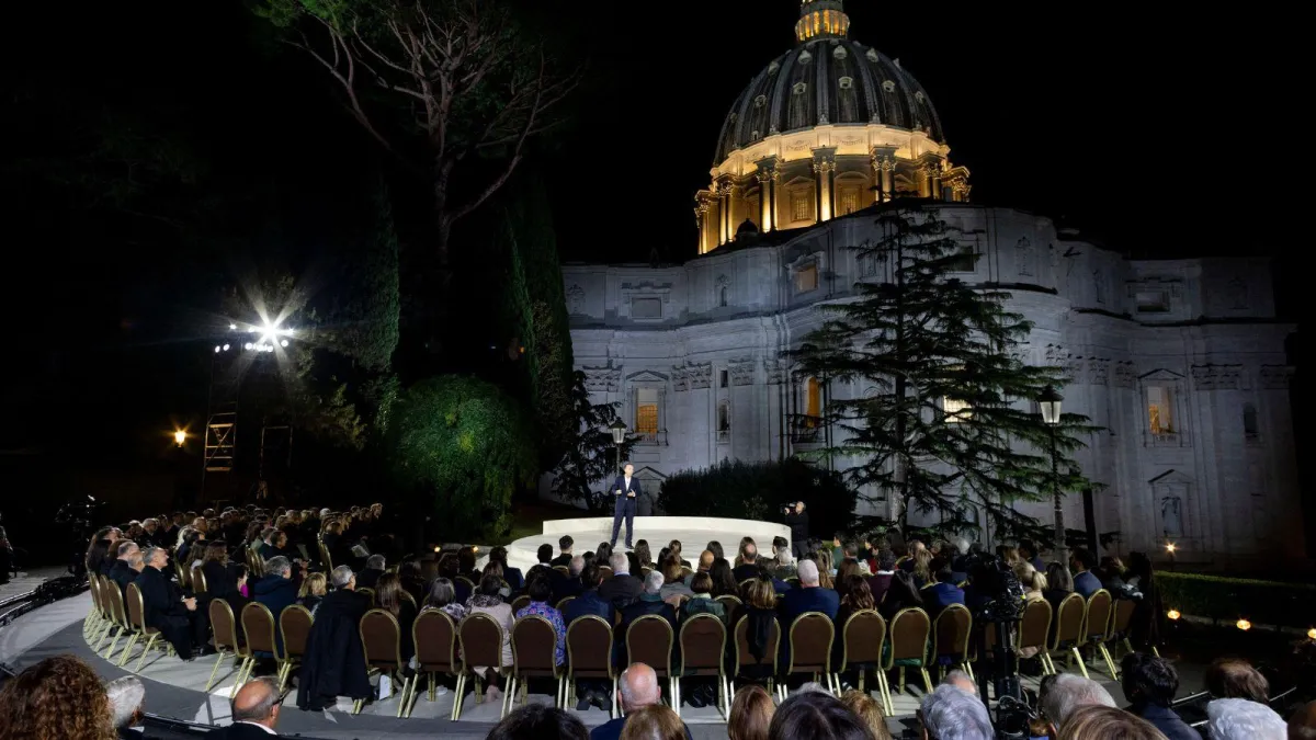 Roberto Benigni: Pietro - Un uomo nel vento è in diretta o registrato?