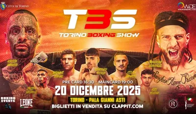 Tutto pronto per il Torino Boxing Show: Pala Asti protagonista dal 20 dicembre