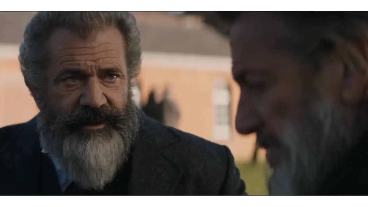 Mel Gibson e Sean Penn in "Il professore e il pazzo": come finisce, location e trama