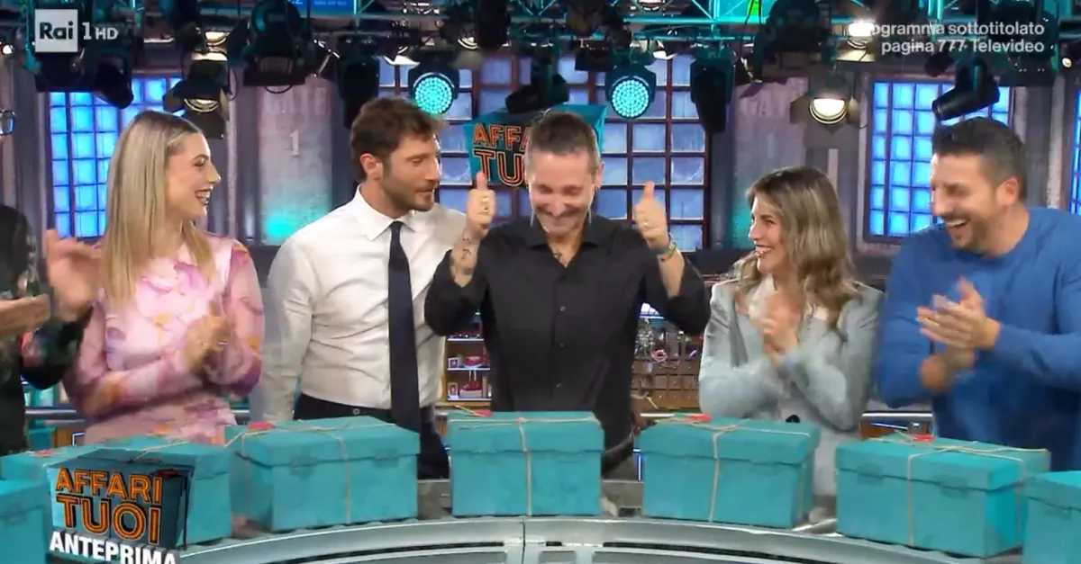 Chi è Vito del Piemonte, concorrente di Affari tuoi del 20 dicembre