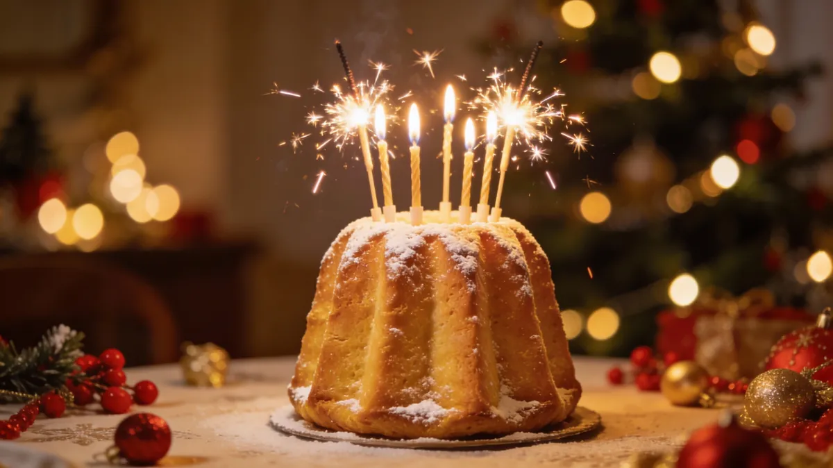 Pandori e panettoni al metallo: lo studio Unicusano svela i rischi delle candeline pirotecniche sui dolci