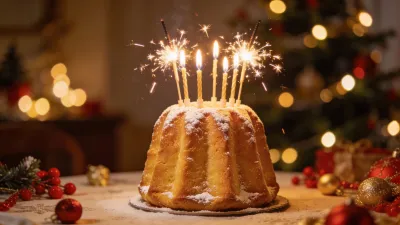 Pandori e panettoni al metallo: lo studio Unicusano svela i rischi delle candeline pirotecniche sui dolci