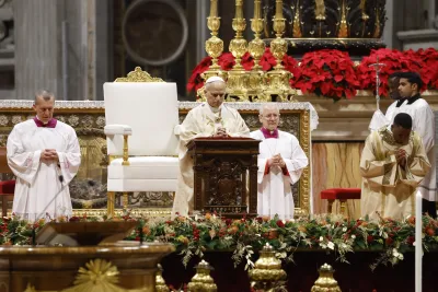 Natale 2025, la messa a San Pietro, Papa Leone XIV: “La pace esiste ed è già in mezzo a noi”