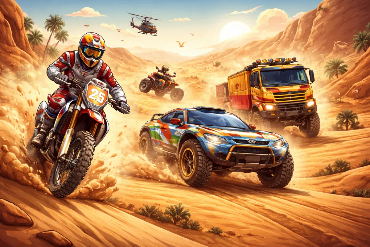 Dakar 2026: date, orari e dove vederlo in diretta e streaming