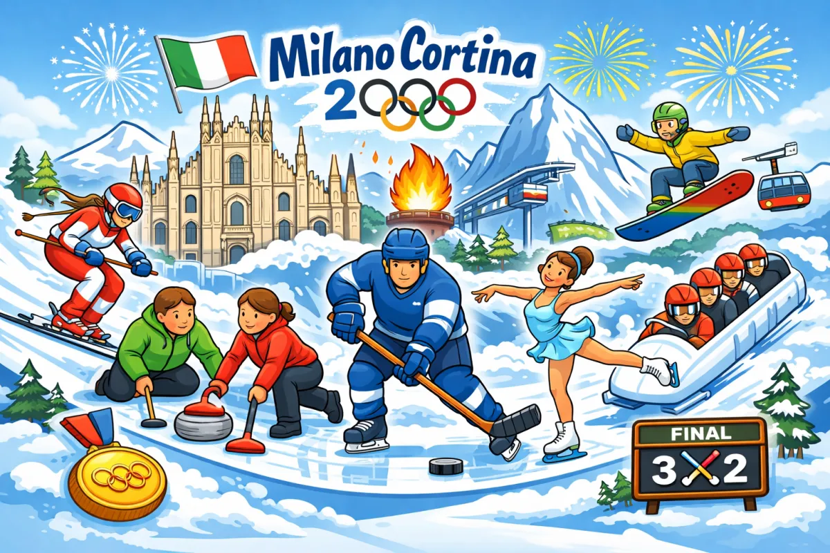Milano-Cortina 2026, tutto il calendario dei Giochi Olimpici Invernali: ecco tutte le gare da non perdere