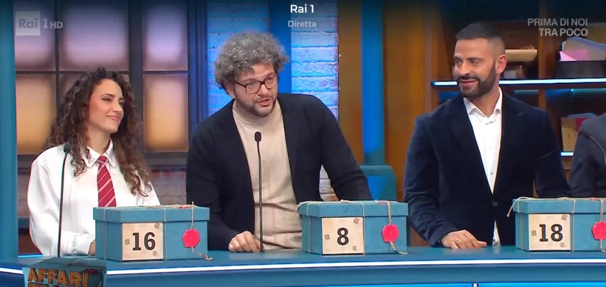 Chi è Antonio, new entry dell'Umbria ad Affari tuoi