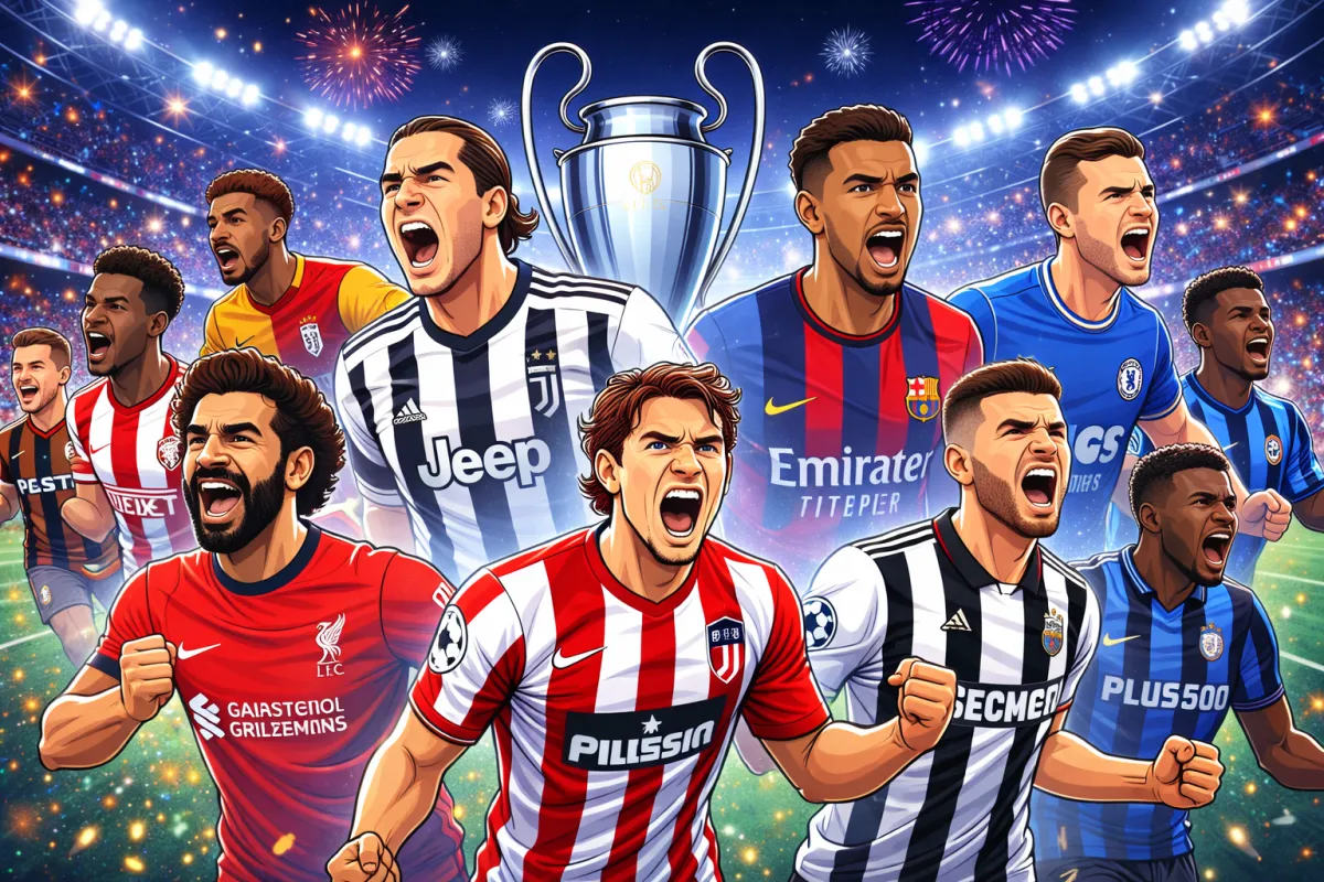 Champions League: il super mercoledì europeo del 21 gennaio 2026 tra big match e verdetti