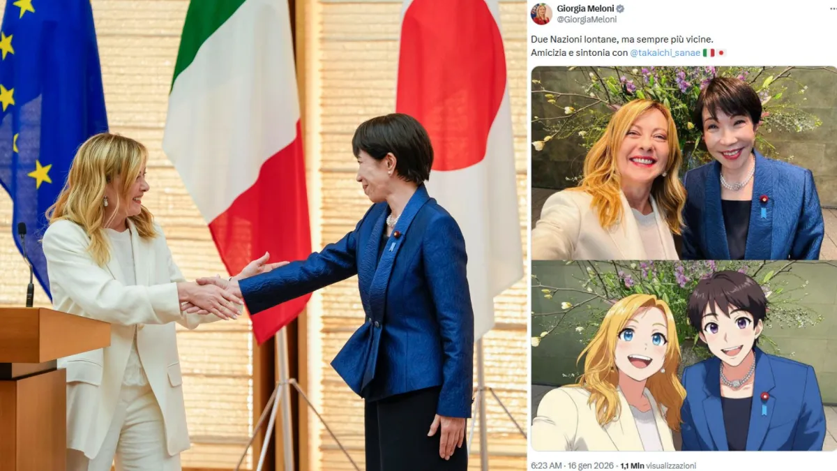 Un compleanno in stile manga e il dossier sui "super caccia": cosa è andata davvero a fare Meloni in Giappone
