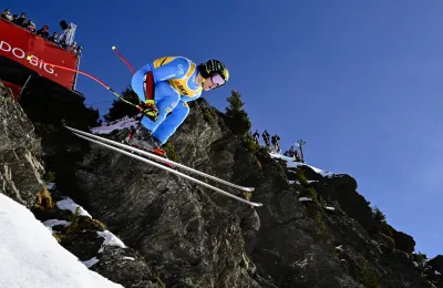 SuperG di Wengen, Giovanni Franzoni trionfa davanti a tutti e scrive la storia