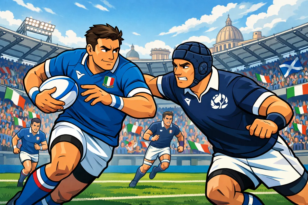 Dove vedere Italia–Scozia del Sei Nazioni 2026 in diretta TV e streaming