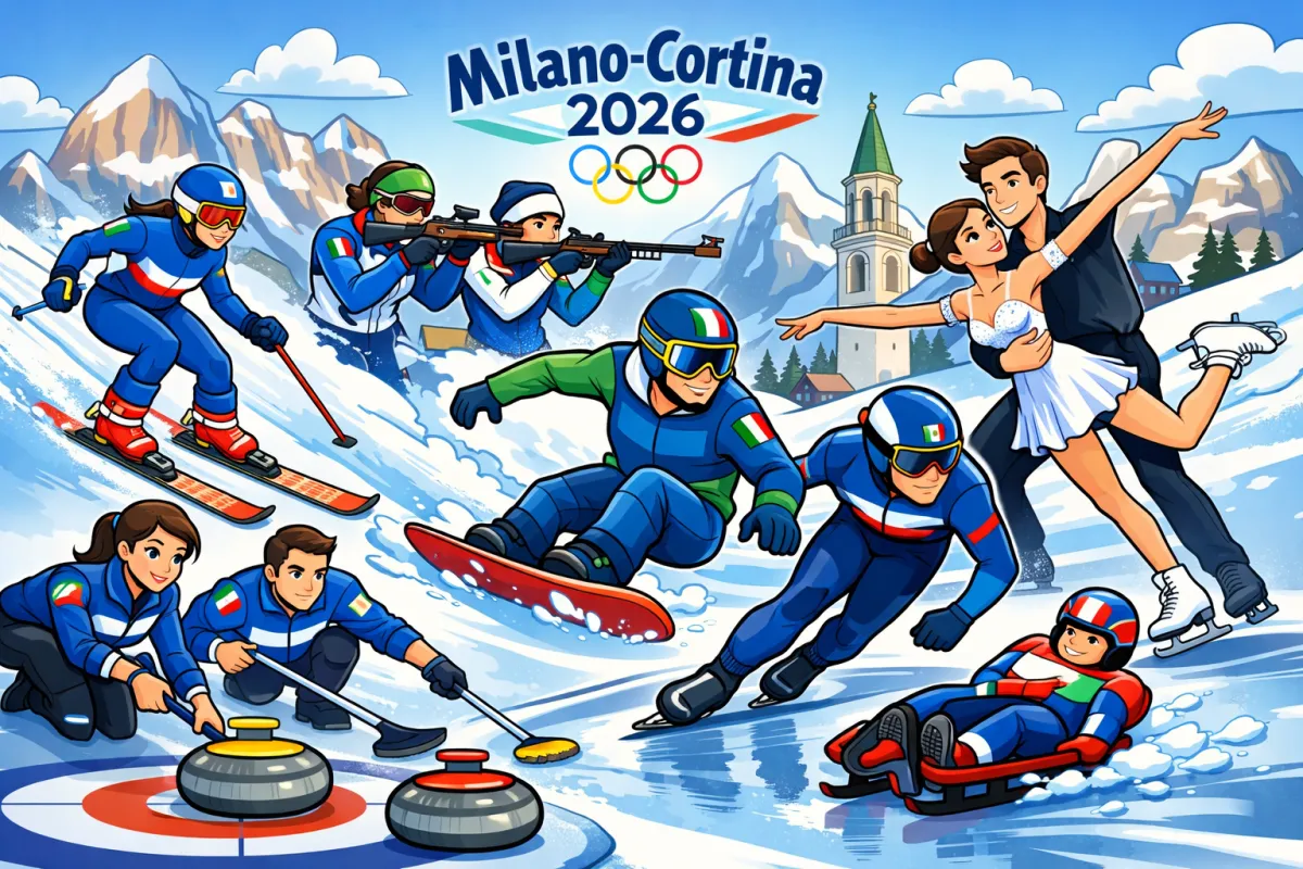 Olimpiadi Milano-Cortina 2026: il programma di oggi, domenica 8 febbraio