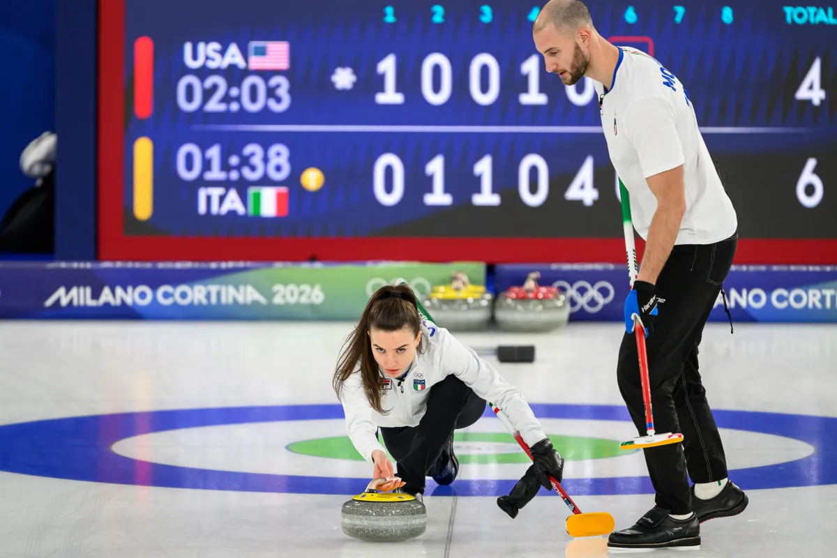 Curling Costantini-Mosaner: quando gioca la finale per il bronzo delle Olimpiadi 2026 l’Italia?