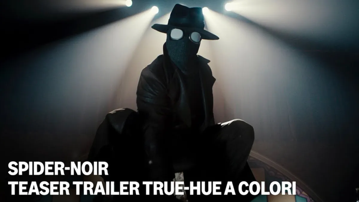 Spider-Noir: Nicolas Cage ubriaco e oscuro nei trailer evento, ecco quando esce su Prime