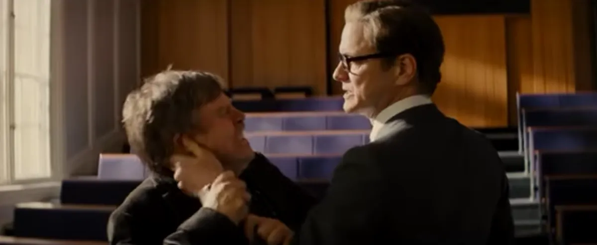 "Kingsman: Secret Service" Mark Hamill, il cameo spiegato tra film e fumetto