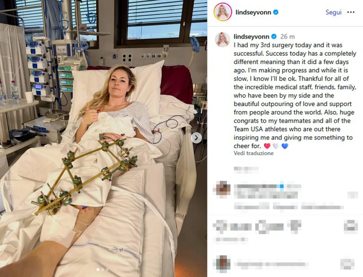 Lindsey Vonn, rivelazione shock: la dichiarazione che ha sconvolto i fan