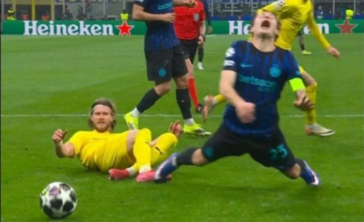 Barella come Bastoni: il vizio di famiglia dell’Inter tra simulazioni in Italia e Europa