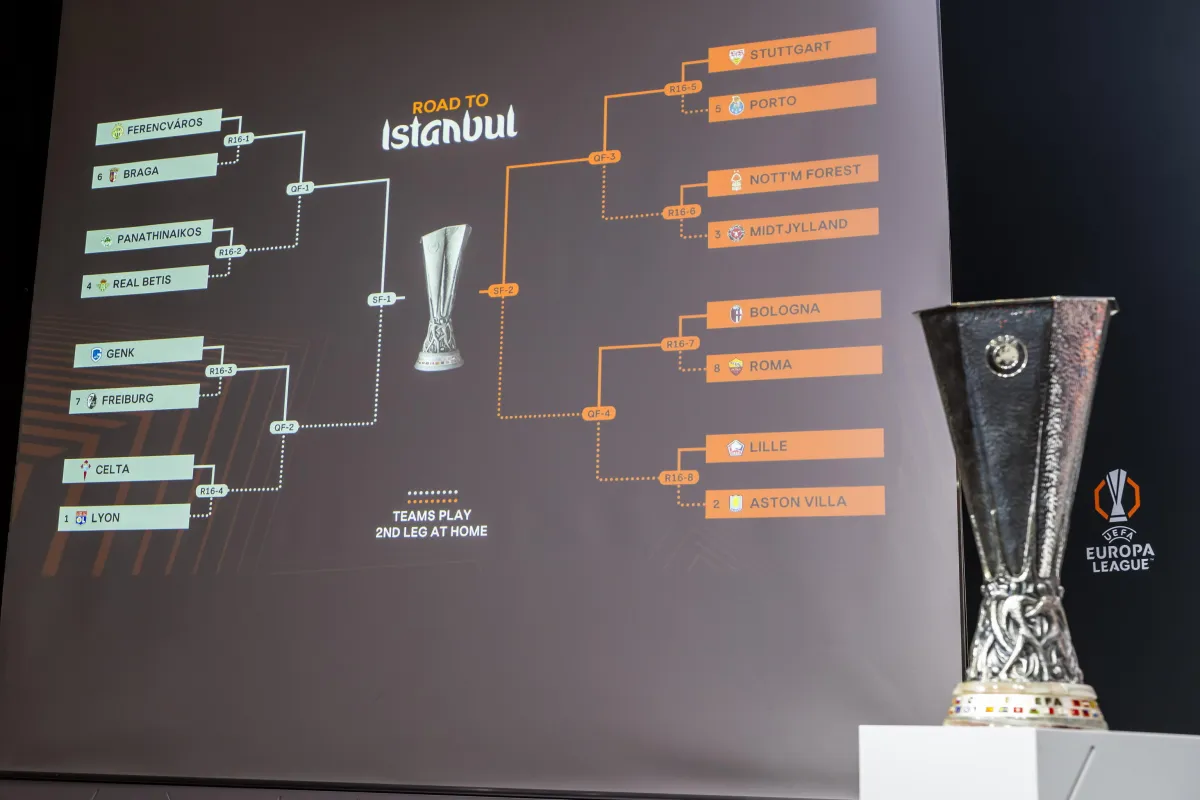 Europa League, ottavi di finale: gli accoppiamenti dopo il sorteggio del 27 febbraio 2026