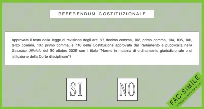 Referendum sulla Giustizia, il sondaggio che segna la svolta