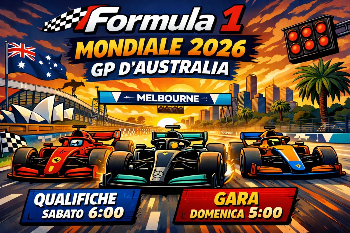 Formula 1, vigilia del Mondiale 2026: programma del GP d’Australia e dove vederlo in tv