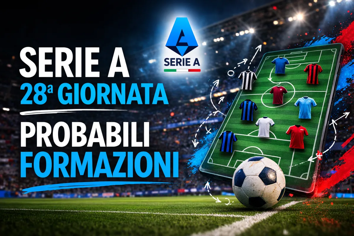 Serie A 28ª giornata: probabili formazioni e assenze