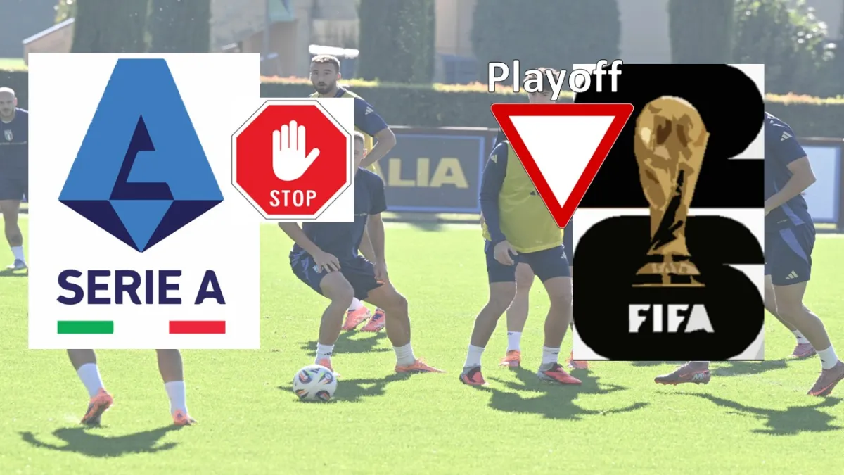 Serie A per l’Italia ai playoff Mondiali 2026: quando si ferma il campionato?