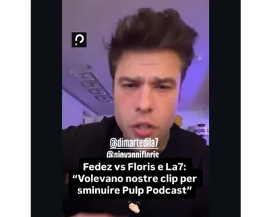 Referendum sulla Giustizia, Fedez contro Giovanni Floris dopo il podcast con Giorgia Meloni:  Volevano sminuirci 