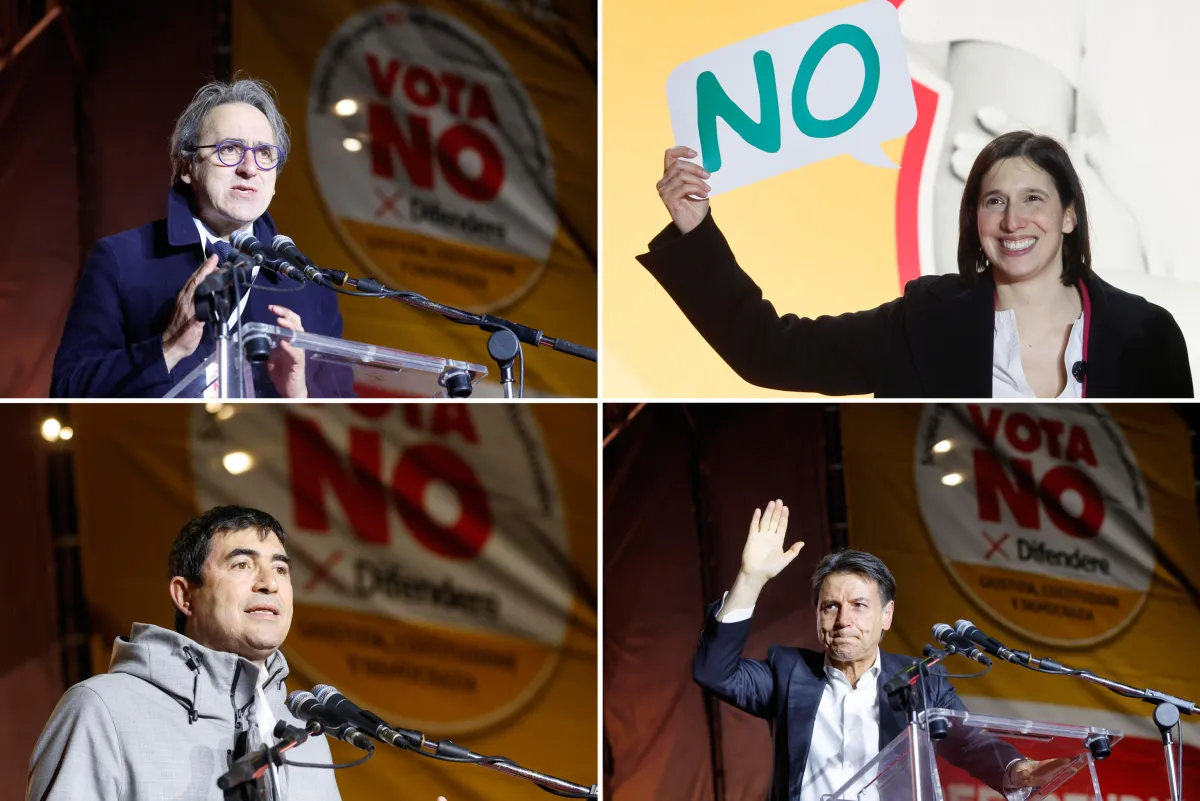 Cosa succede se vince il Sì o il No al referendum sulla giustizia: le parole di Schlein e Conte