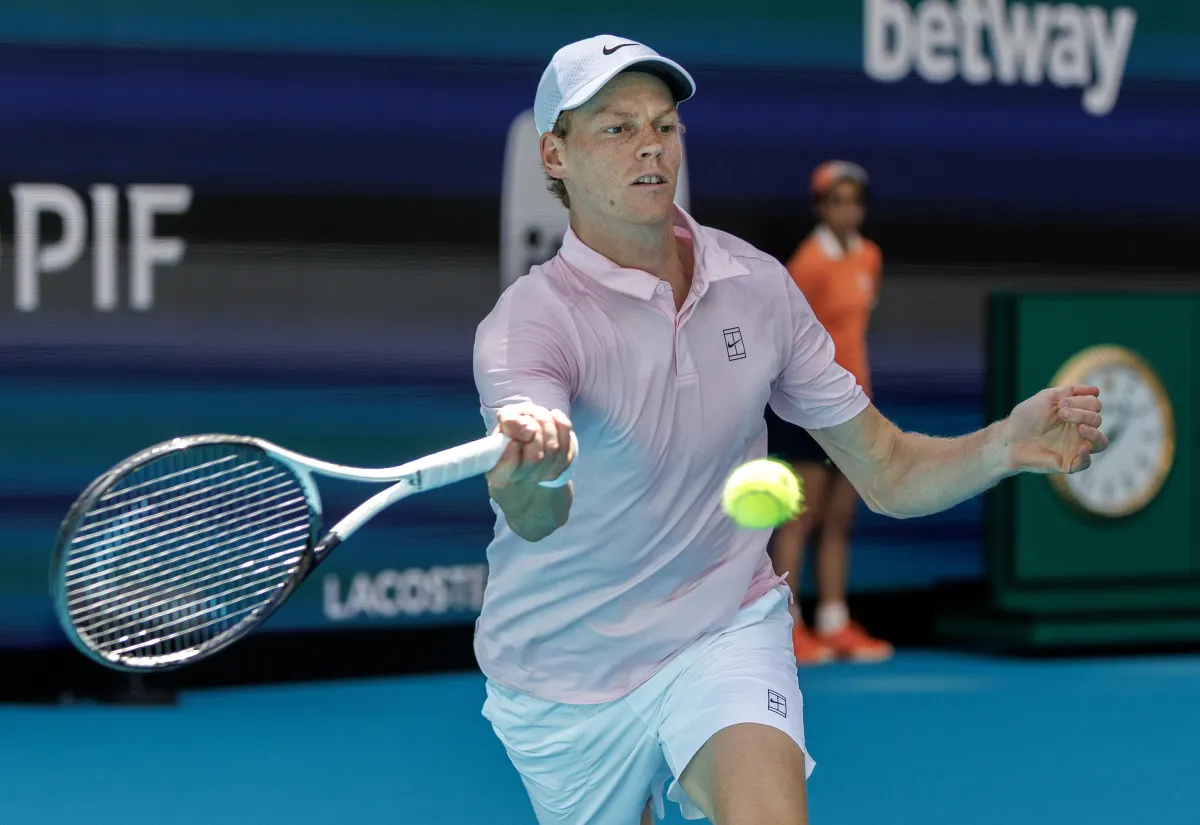 Moutet-Sinner: quando si gioca e dove vedere il match dell'ATP Miami