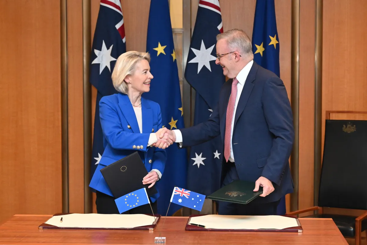 Accordo commerciale UE-Australia, via libera dopo otto anni di negoziati