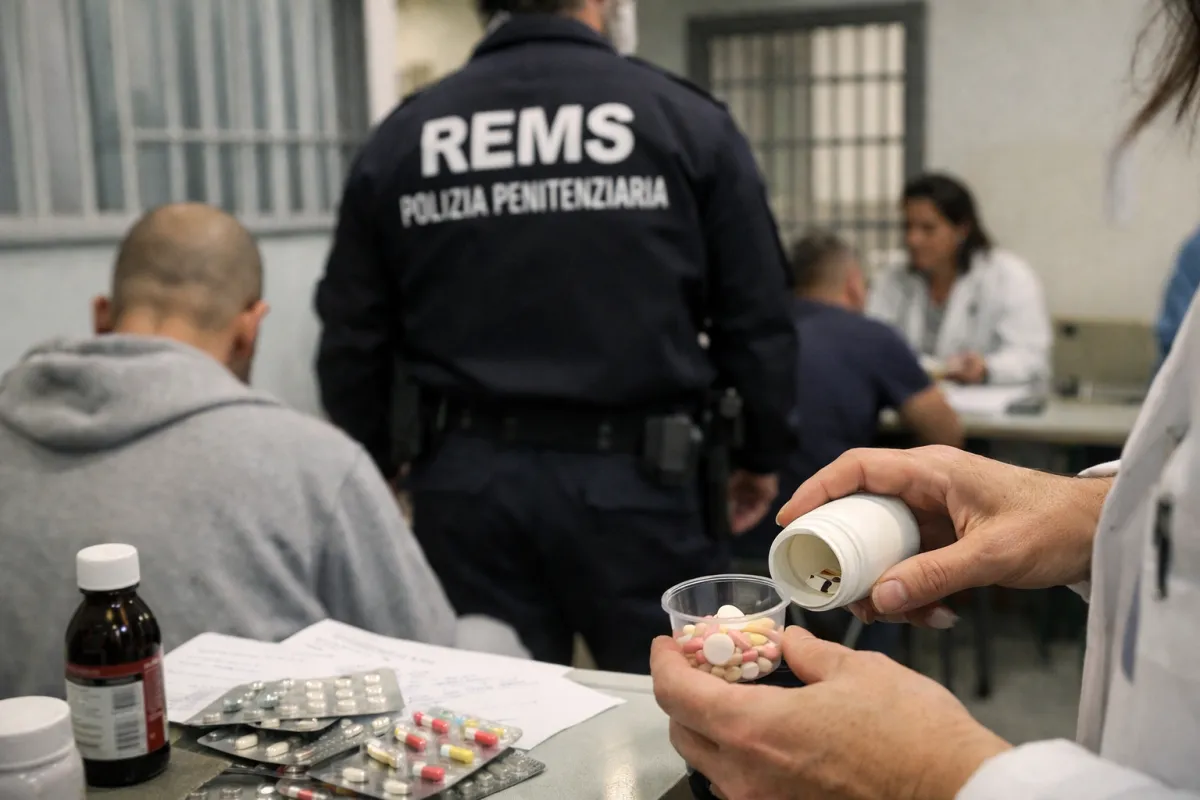 Boom di psicofarmaci in Italia: cosa succede nelle REMS tra sovraffollamento e carenza di personale