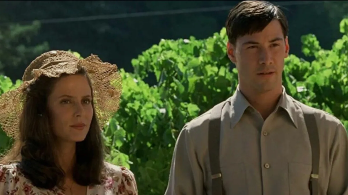 “Il profumo del mosto selvatico”, come finisce e dove è stato girato il film co Keanu Reeves?