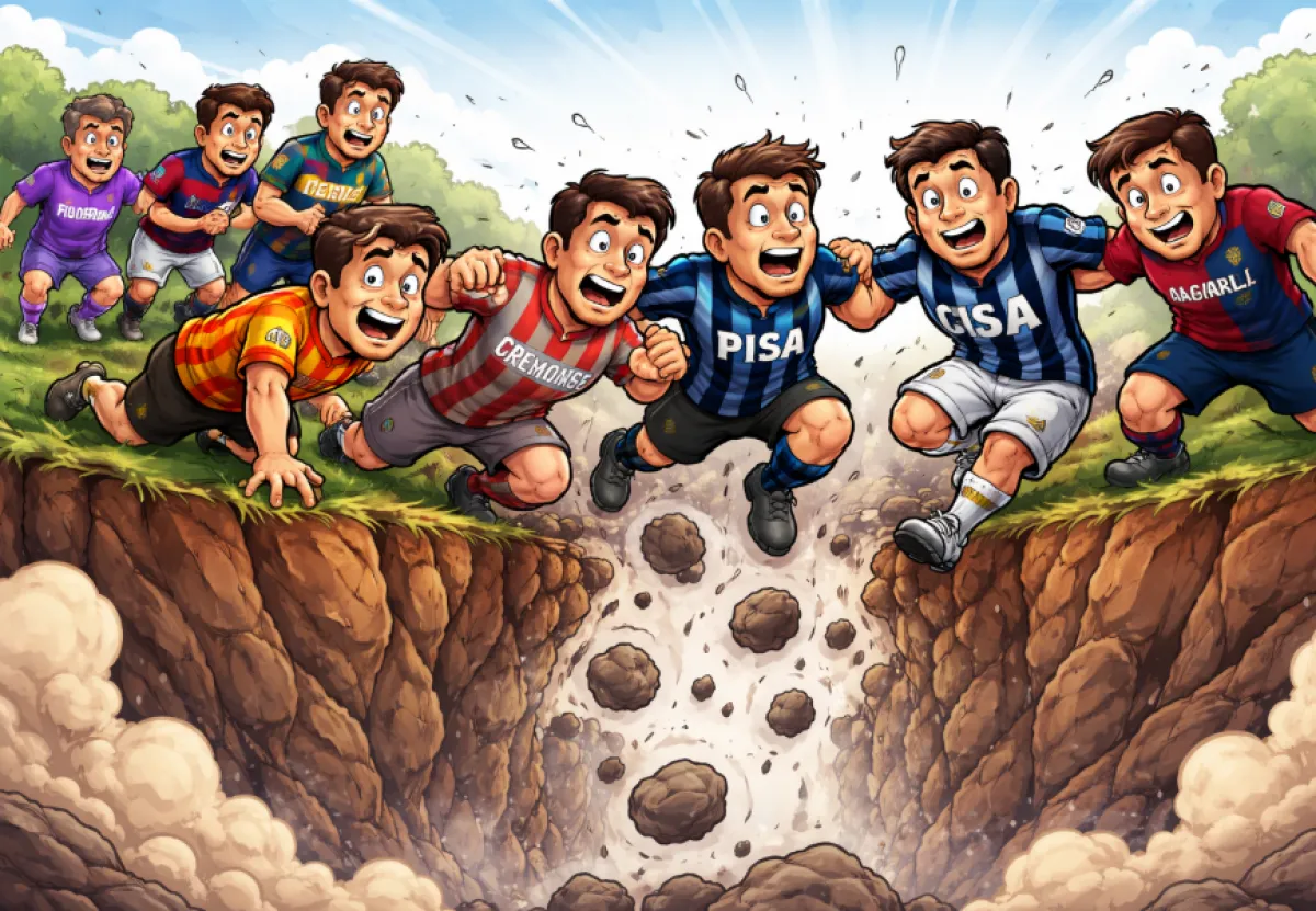 Retrocessione Serie A 2026: cosa succederebbe se il campionato finisse oggi