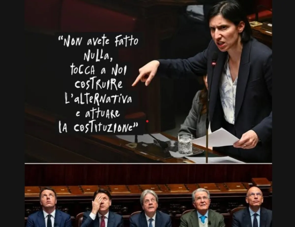 Social di FdI al veleno contro Elly Schlein: "Non ti affannare"