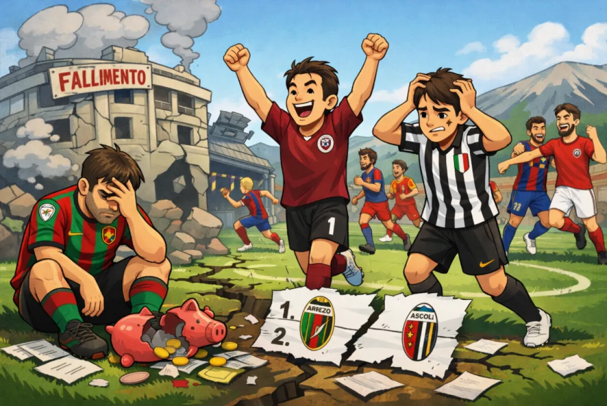 Fallimento Ternana? Un terremoto in Serie C che cambia la lotta promozione