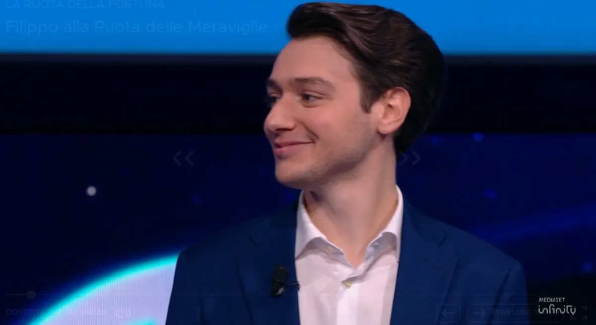 La ruota della fortuna, chi è il nuovo campione Filippo da Terni?