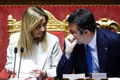 Travaglio dice che Solovyev ha bevuto vodka, però dà ragione a Salvini (e se la prende con la Meloni)