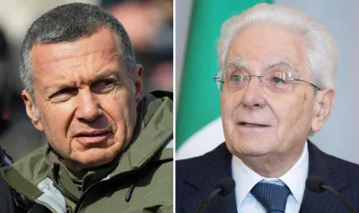 Attacco senza precedenti: Solovyov contro Mattarella e i  bisnonni e nonni  italiani, parole che indignano